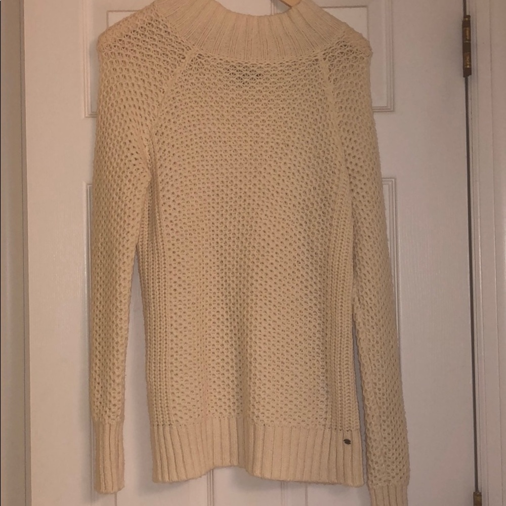 Cream sweater